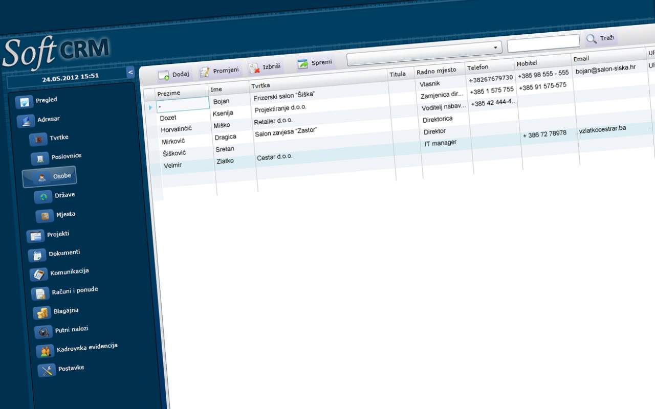 Module address book