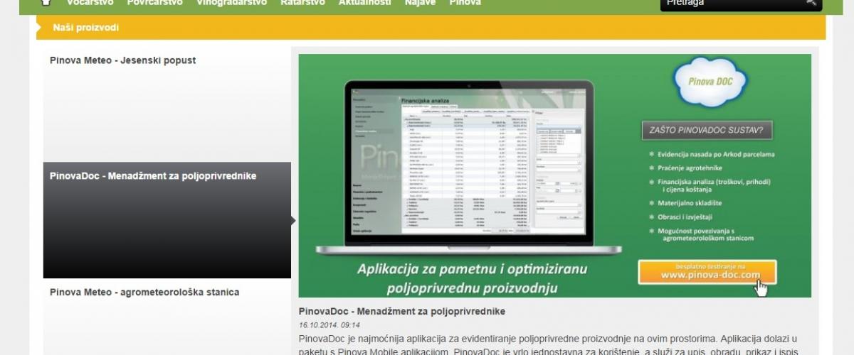 Web stranica: pinova.hr