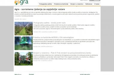 Internet stranice Agra.hr