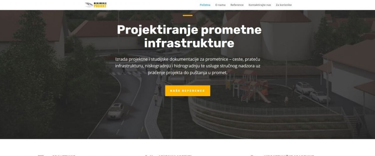 Internet stranica Međimurje Projekt